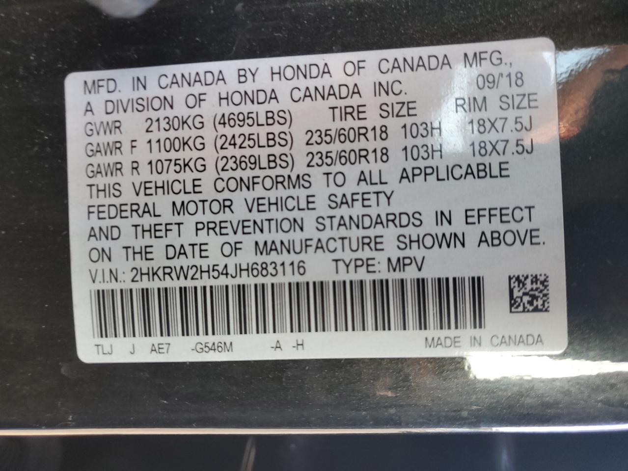 Honda Crv Ex Image 8