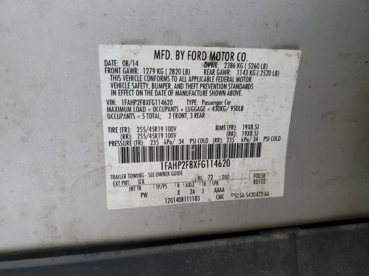 Ford Taurus Limited Image 5