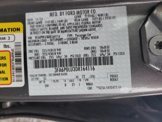 Ford Fusion Se Hybrid Image 8