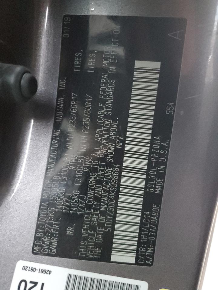 Toyota Sienna Xle Image 13