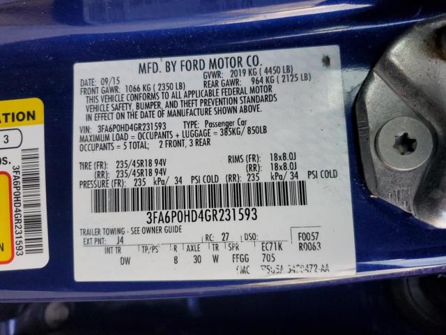 Ford Fusion Se Image 11