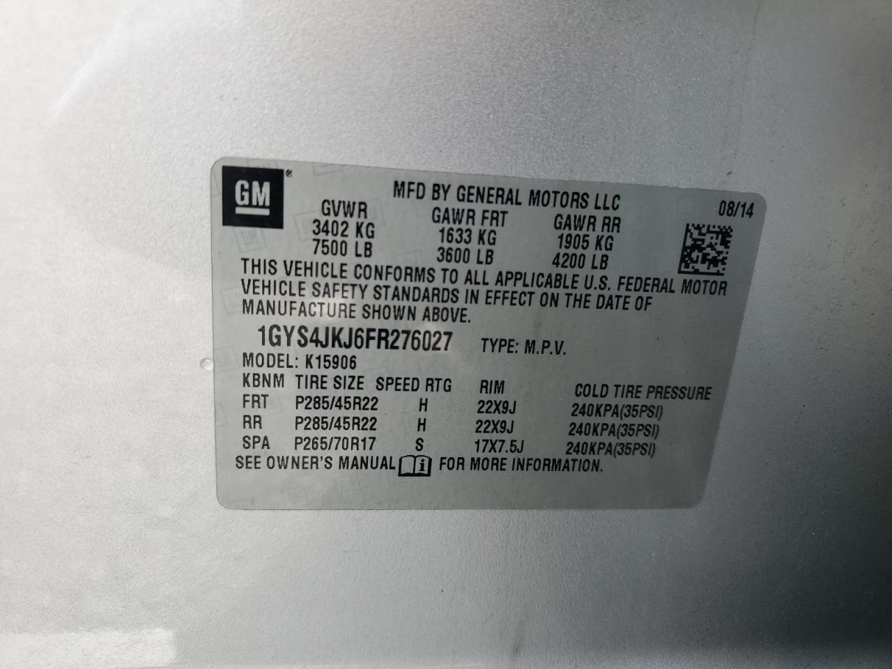 Cadillac Escalade Esv Premium Image 12