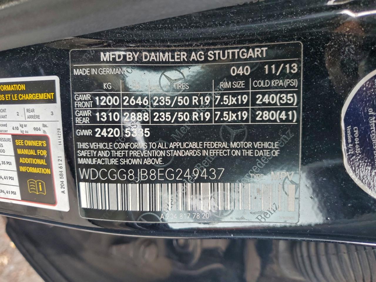 Mercedes-Benz GLK 350 4matic Image 9