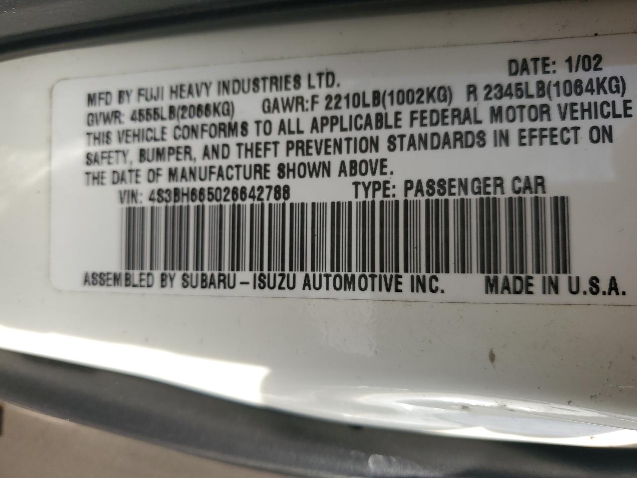 Subaru Legacy Outback Image 7