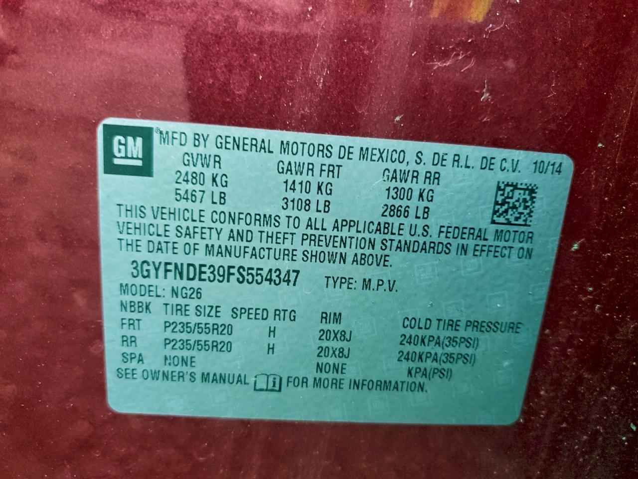 Cadillac SRX Premium Collection Image 6