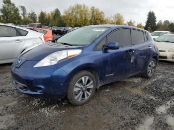  Salvage Nissan LEAF