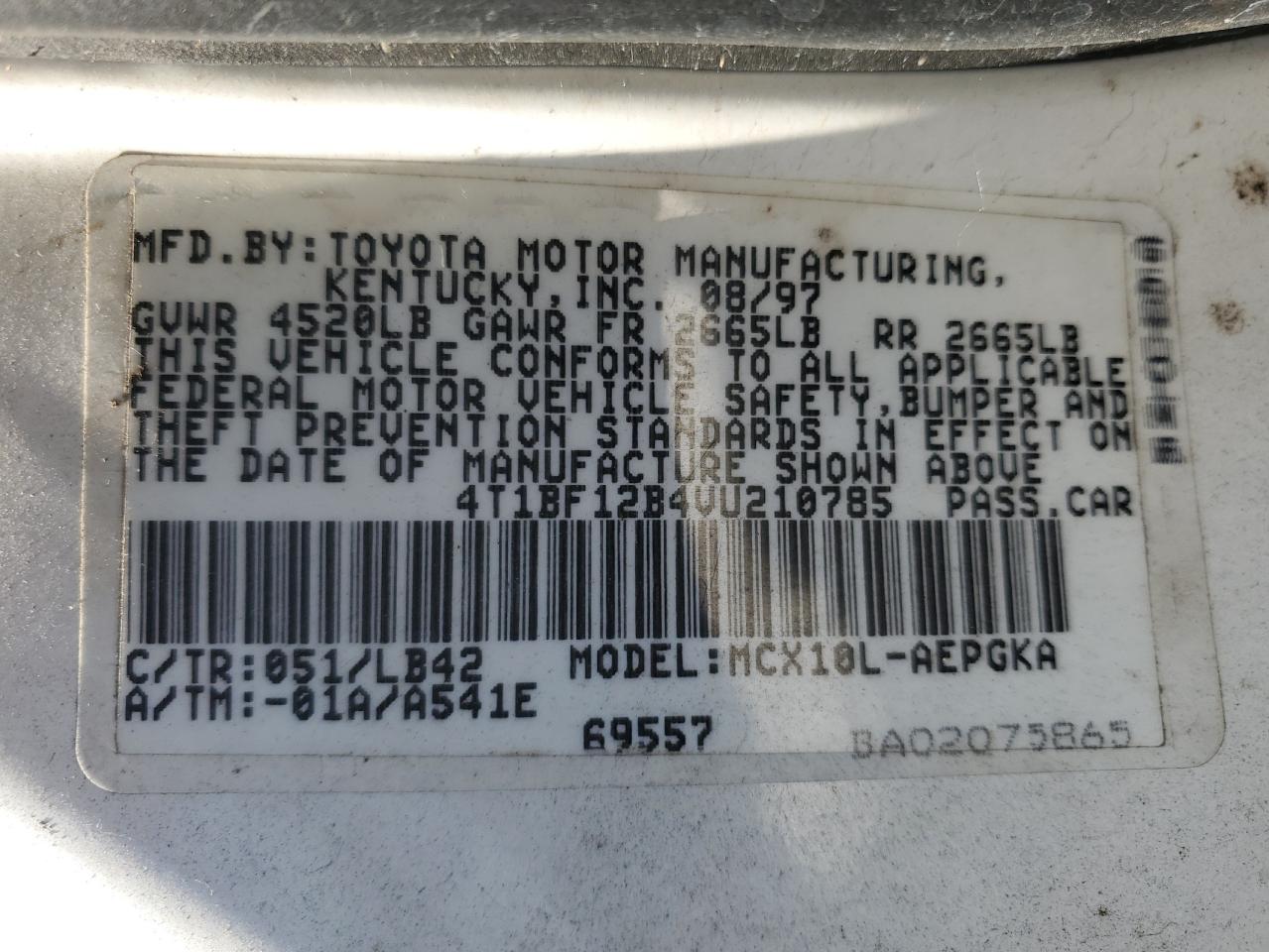 Toyota Avalon Xl Image 2