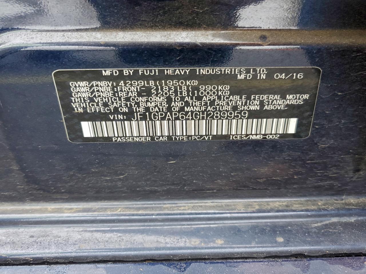 Subaru Impreza Sport Premium Image 2