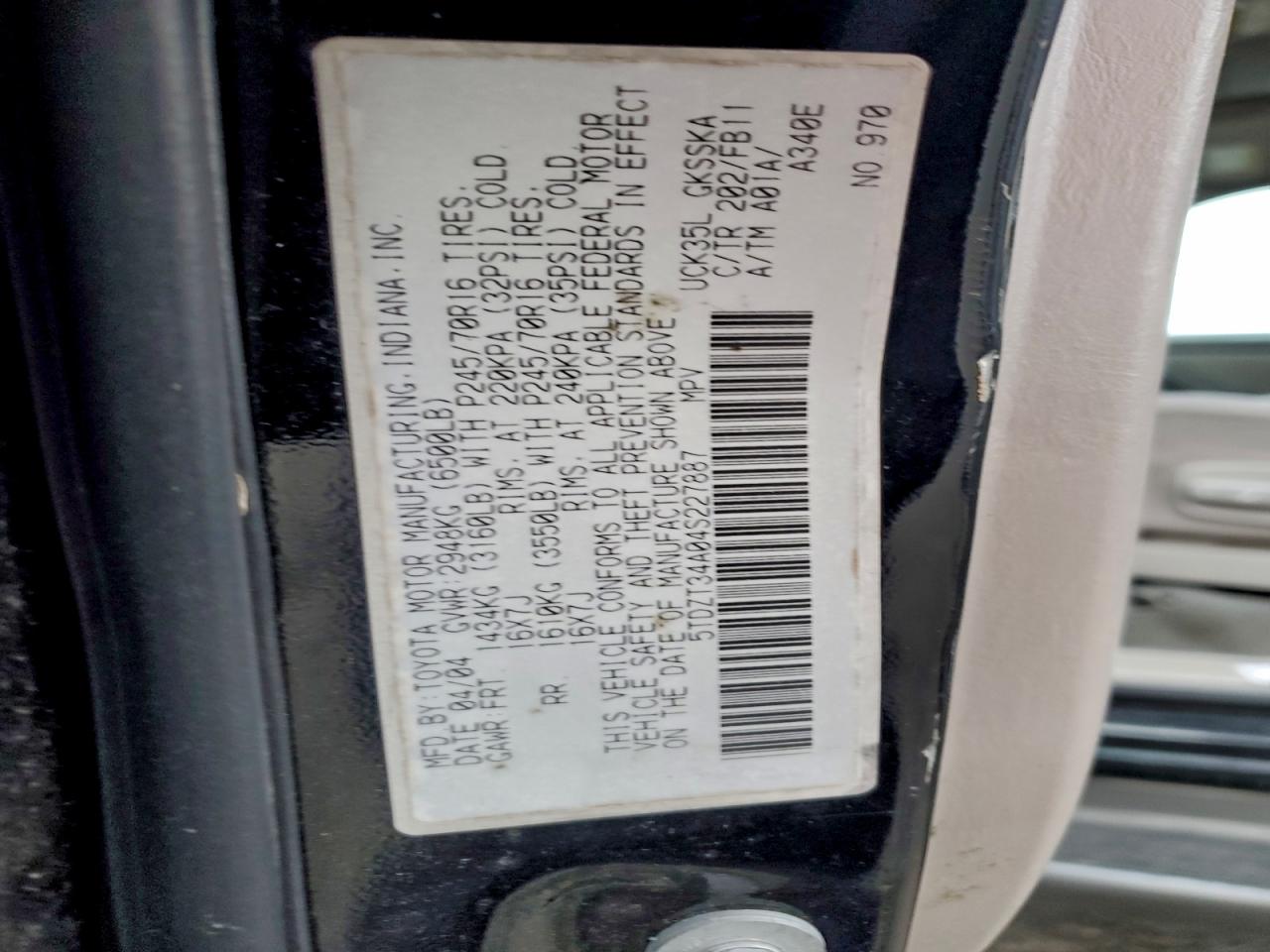 Toyota Sequoia Sr5 Image 12