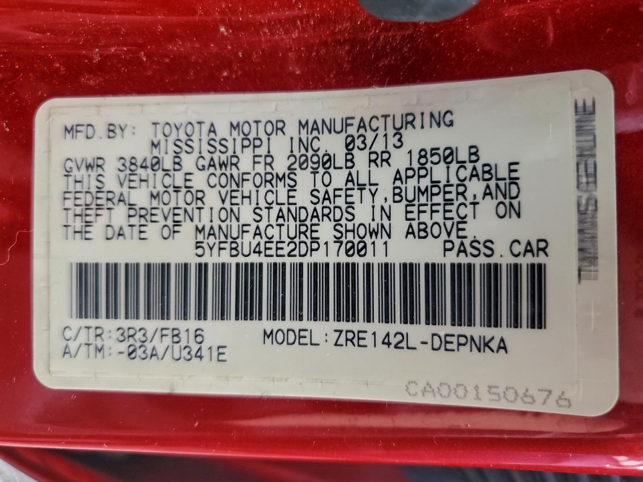 Toyota Corolla Base Image 12