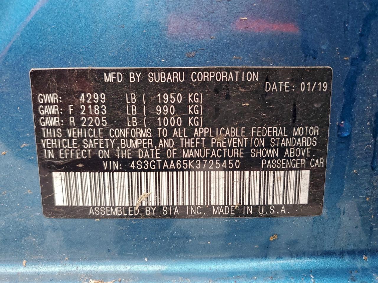 Subaru Impreza Image 9