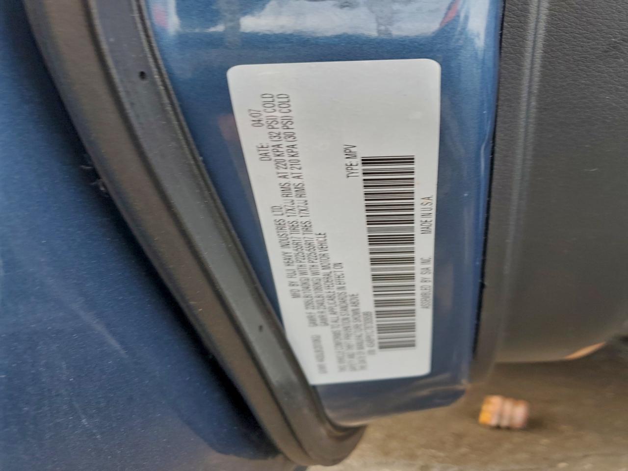 Subaru Outback 2.5i Image 3