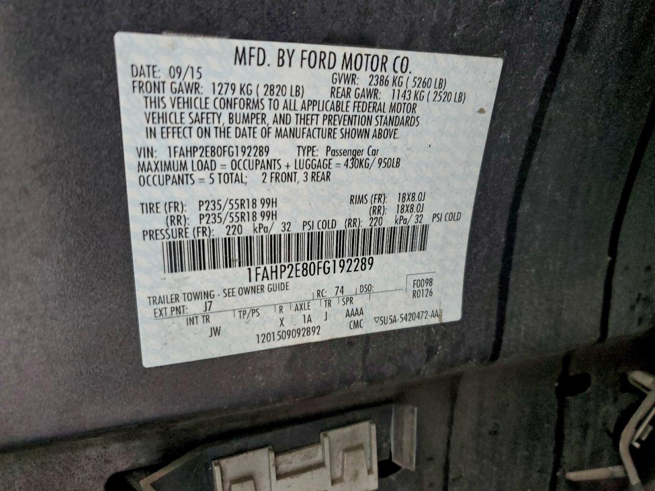 Ford Taurus Sel Image 9