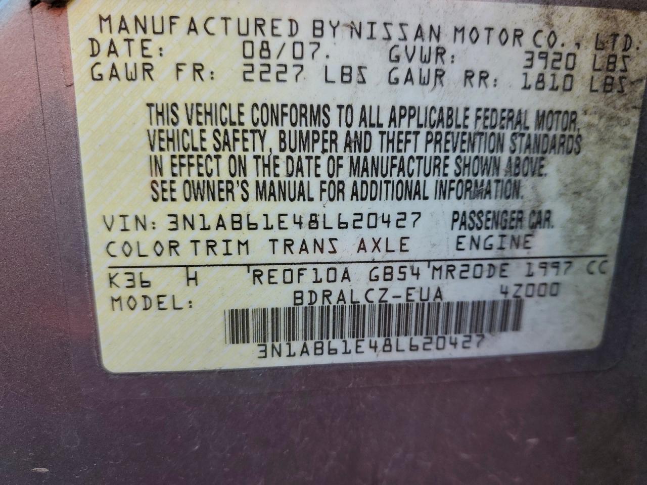 Nissan Sentra 2.0 Image 5