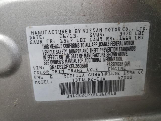 Nissan Versa S Image 4