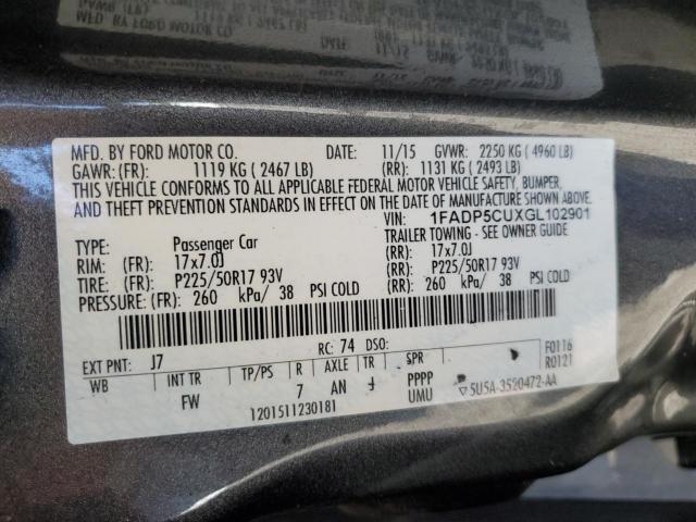 Ford Cmax Premium Sel Image 6