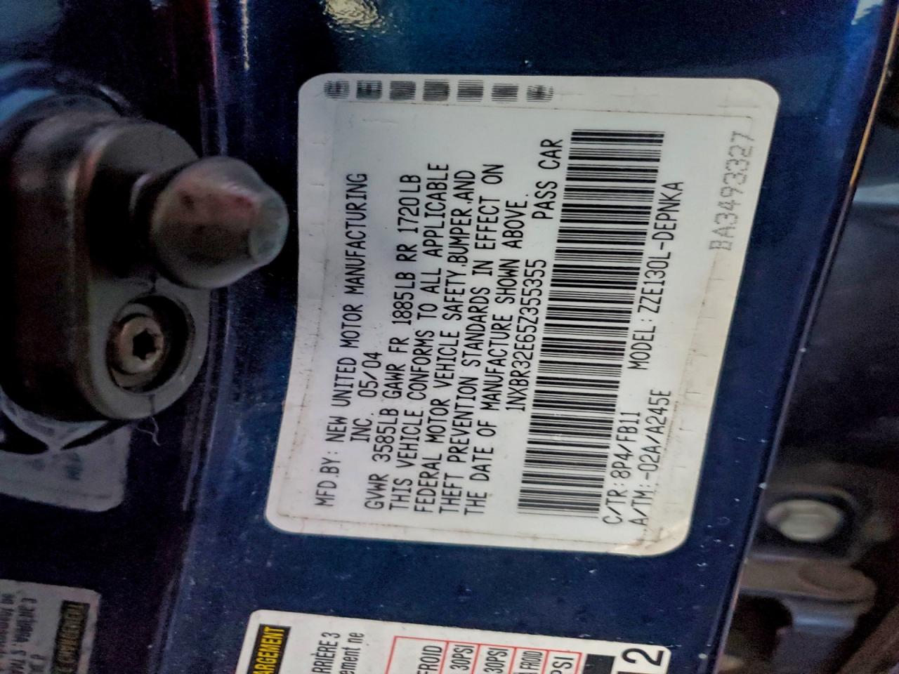 Toyota Corolla Ce Image 6