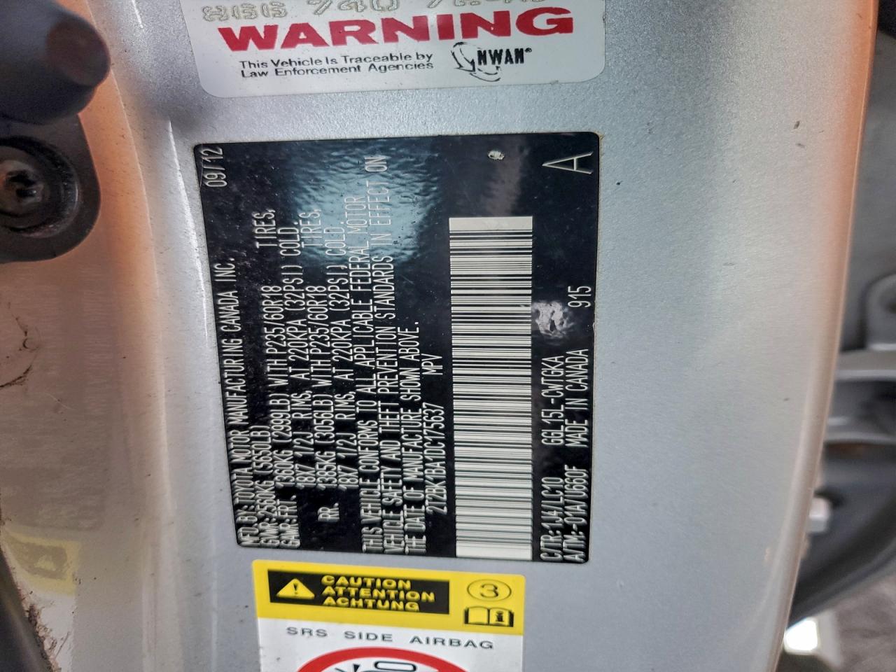 Lexus RX 350 Base Image 13