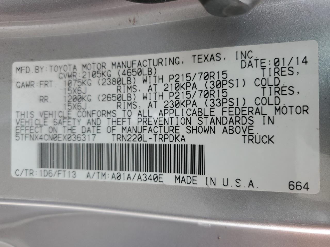 Toyota Tacoma Image 13