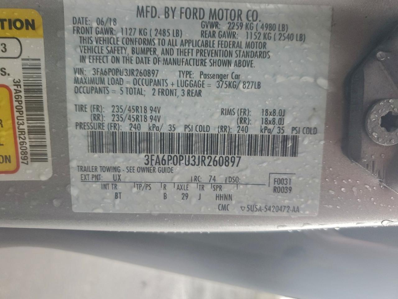 Ford Fusion Se Phev Image 6