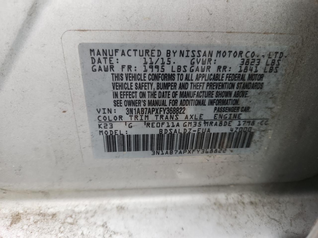 Nissan Sentra S Image 4