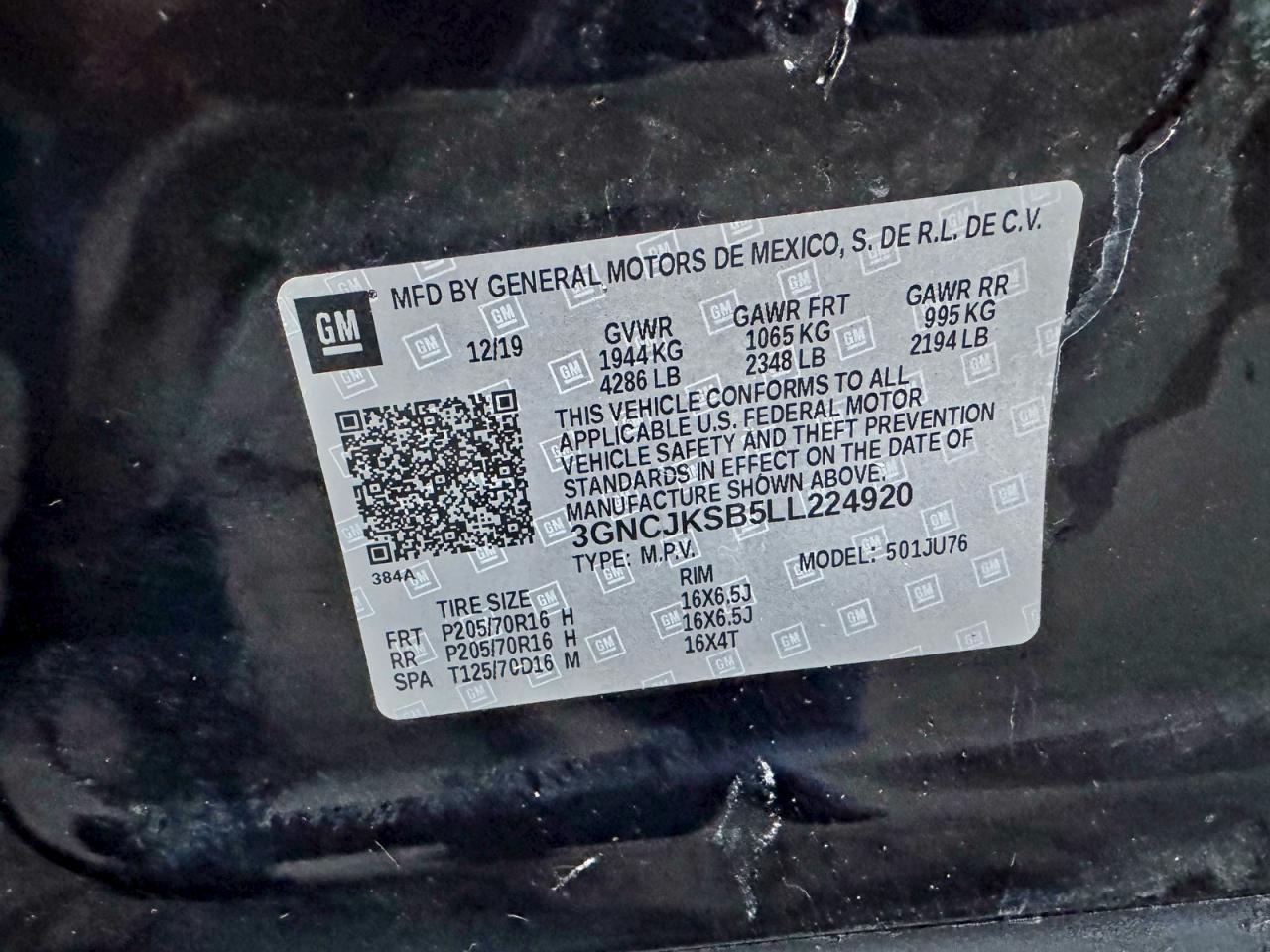 Chevrolet Trax Ls Image 5