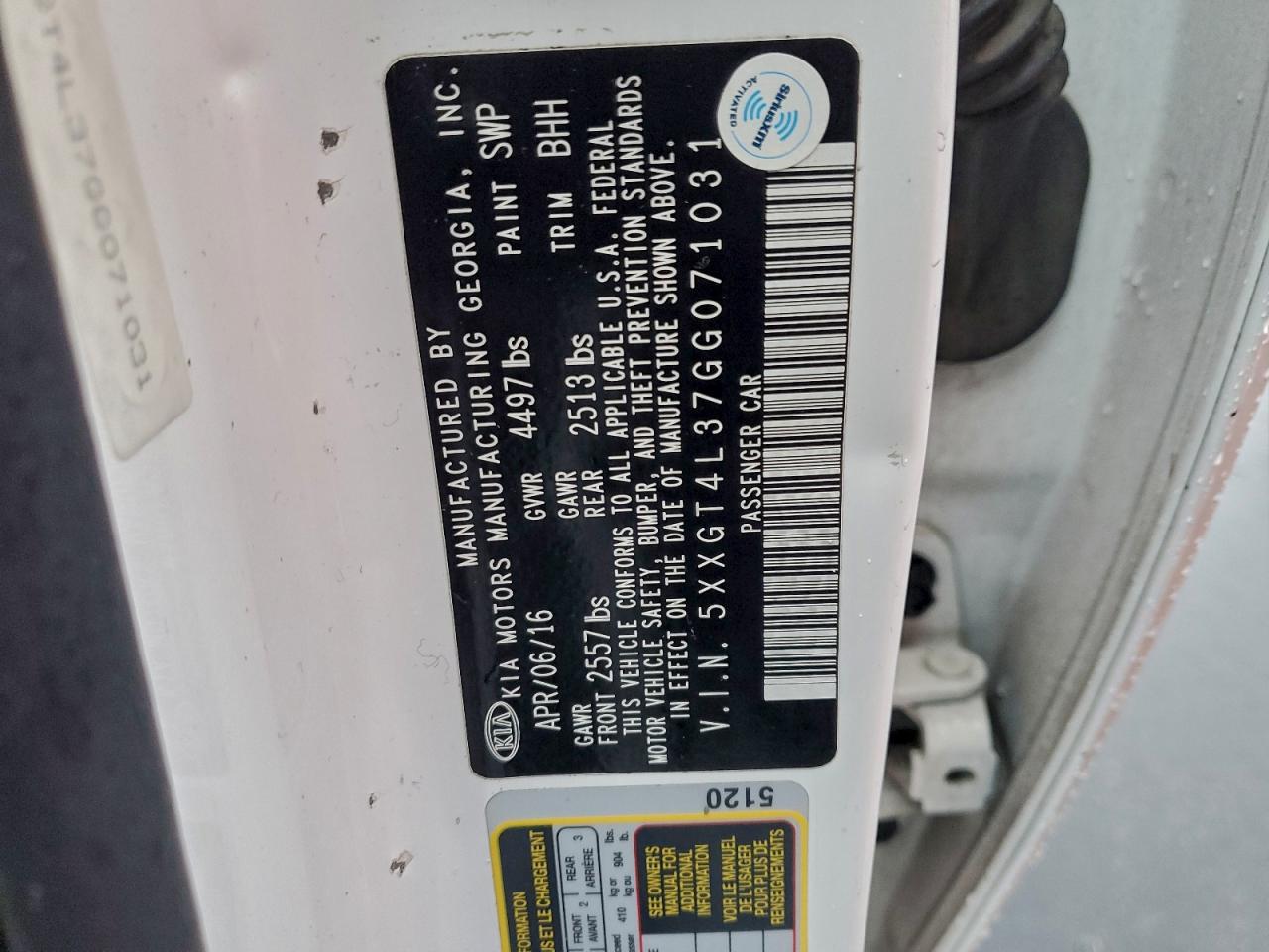 Kia Optima Lx Image 2