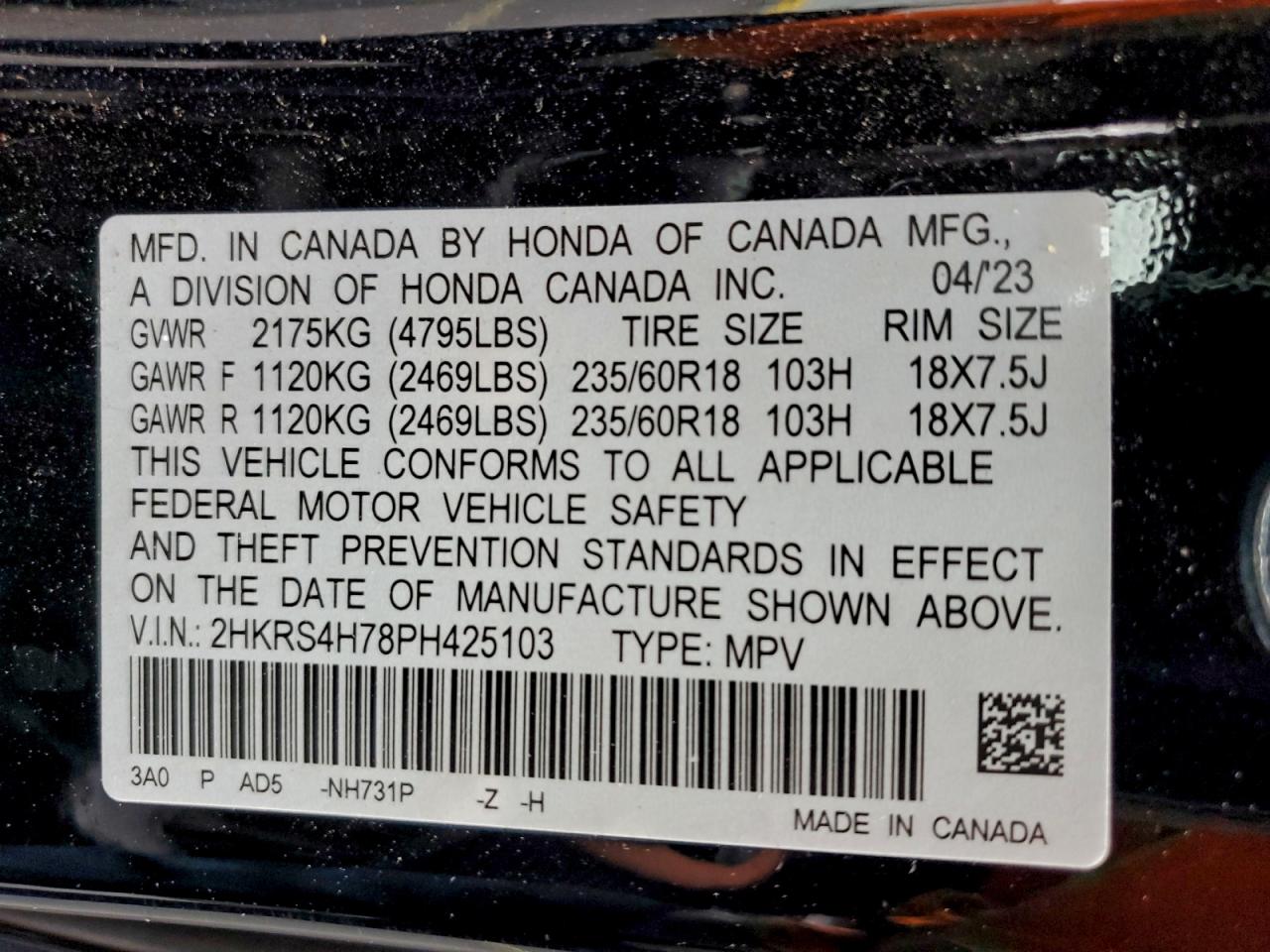 Honda Crv Exl Image 8