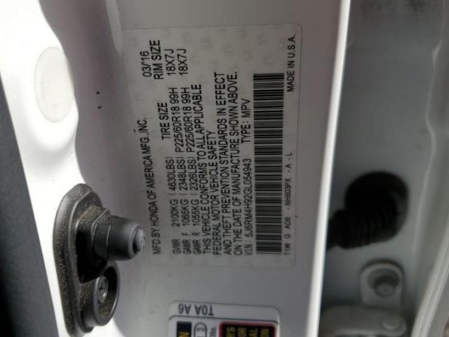 Honda Crv Touring Image 12