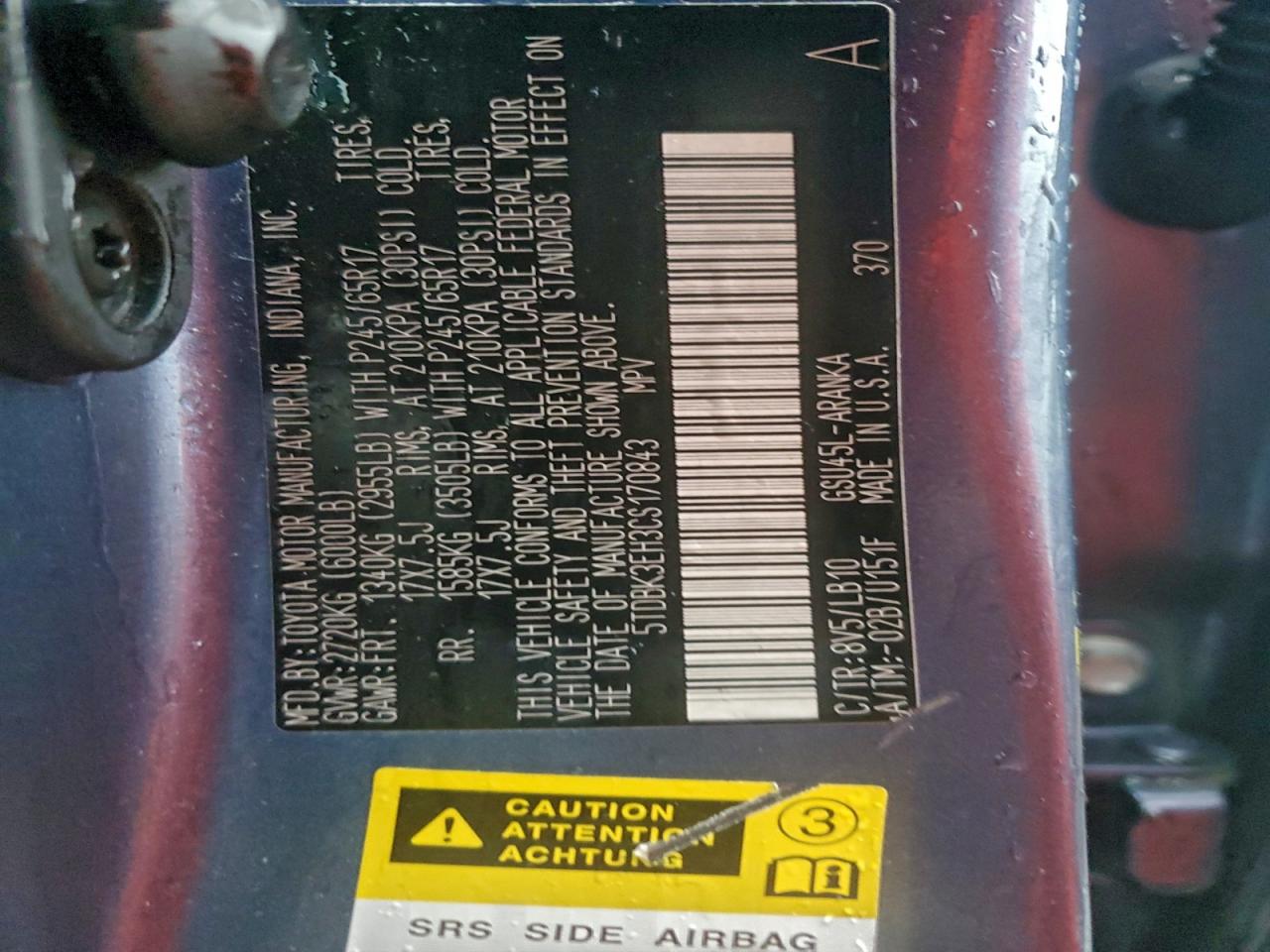 Toyota Highlander Base Image 8