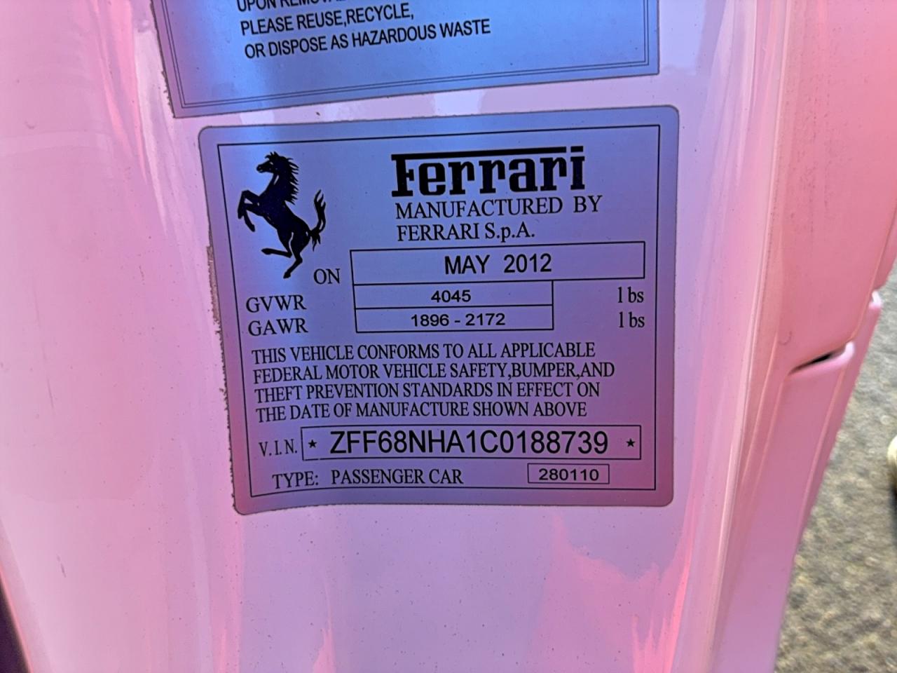 Ferrari 458 Spider Image 6