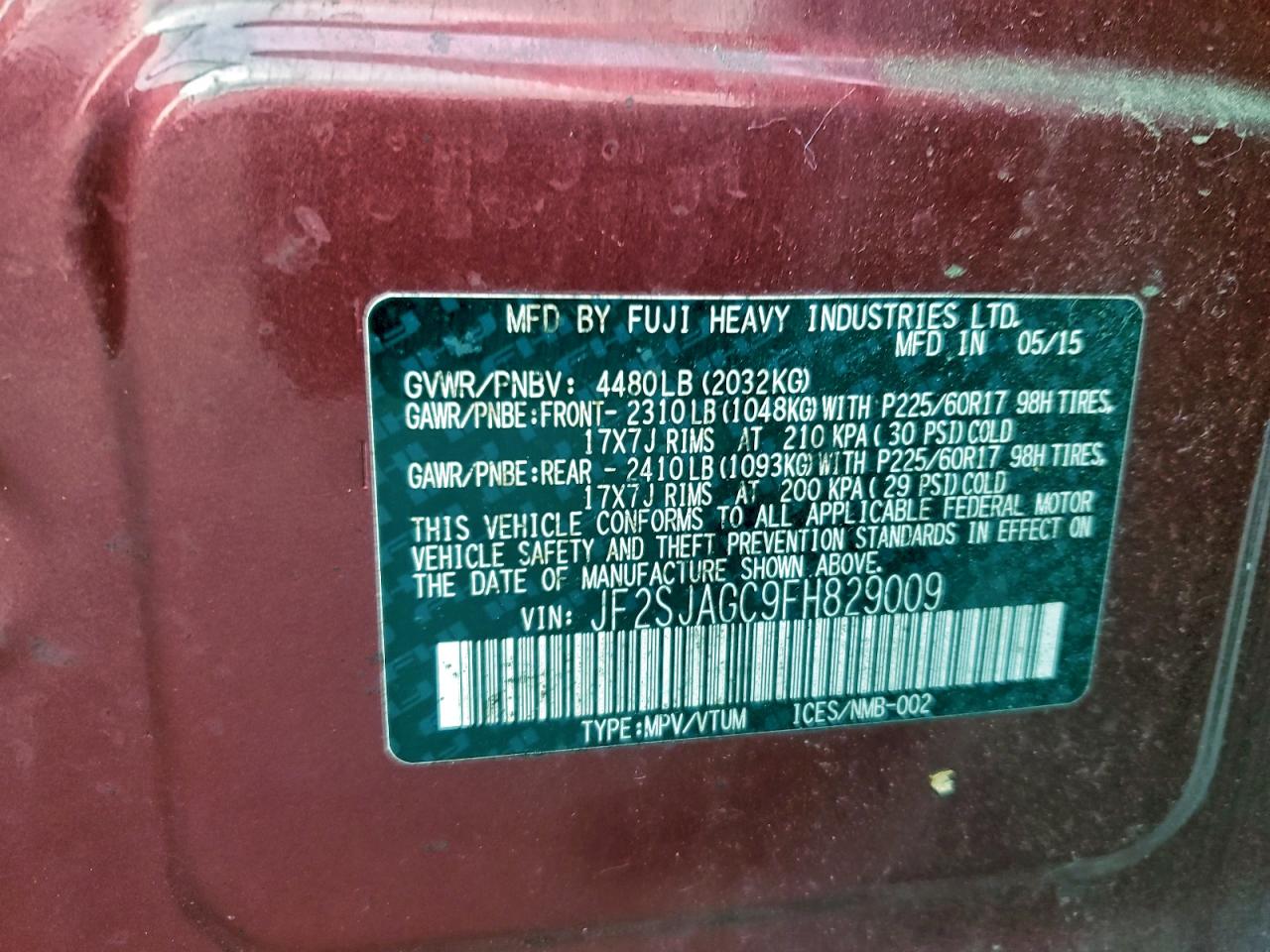 Subaru Forester 2.5i Premium Image 8