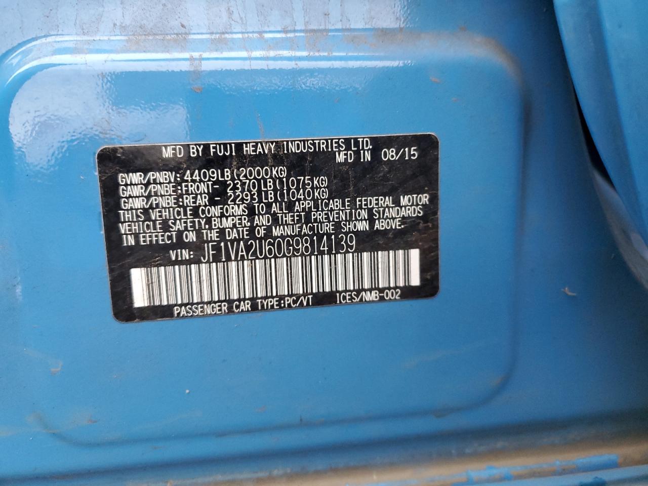 Subaru WRX Sti Limited Image 10