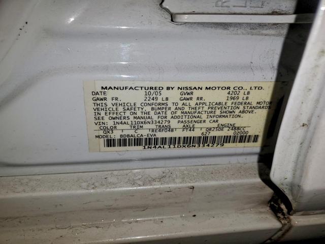 Nissan Altima S Image 10