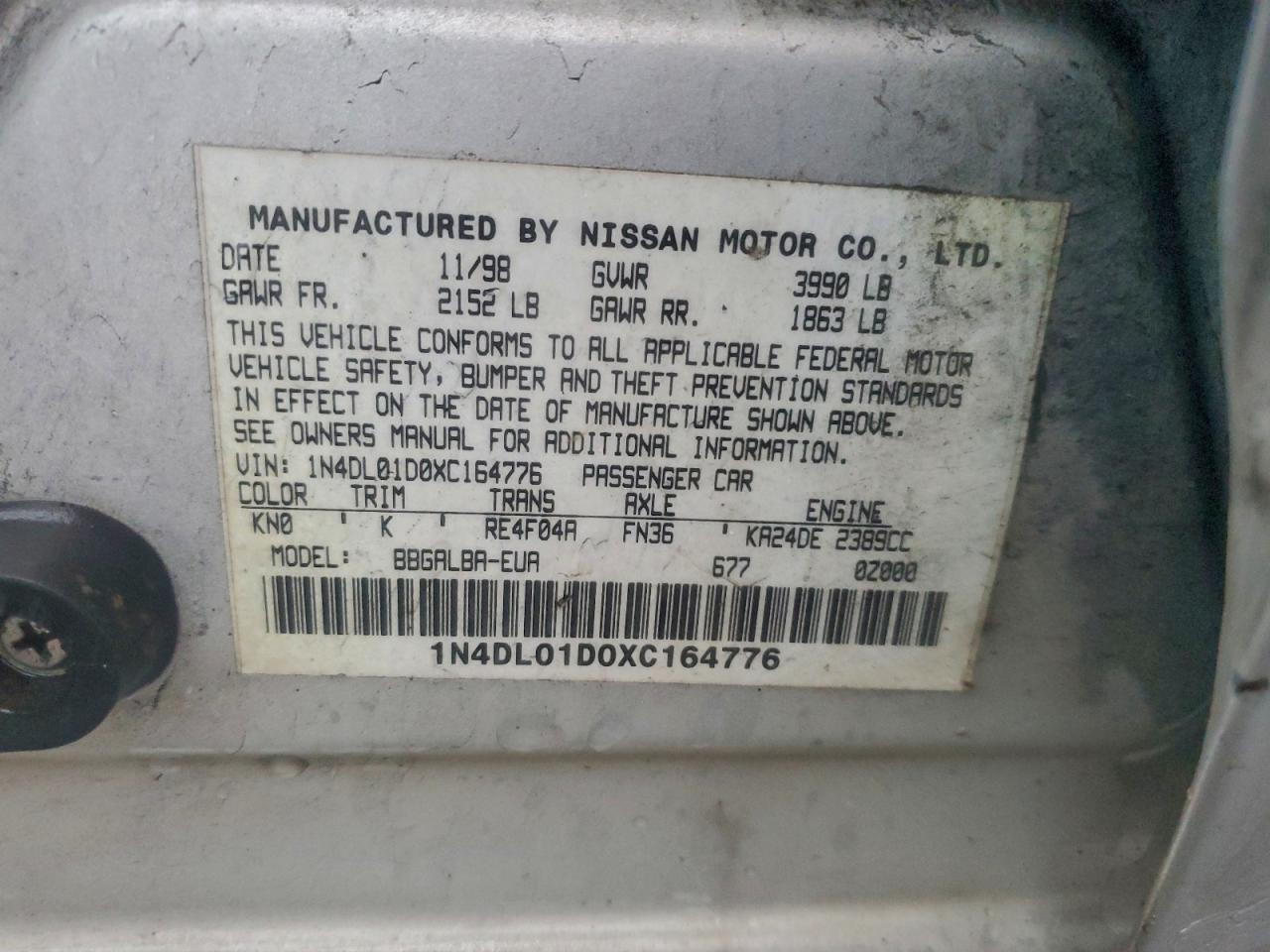 Nissan Altima Xe Image 12