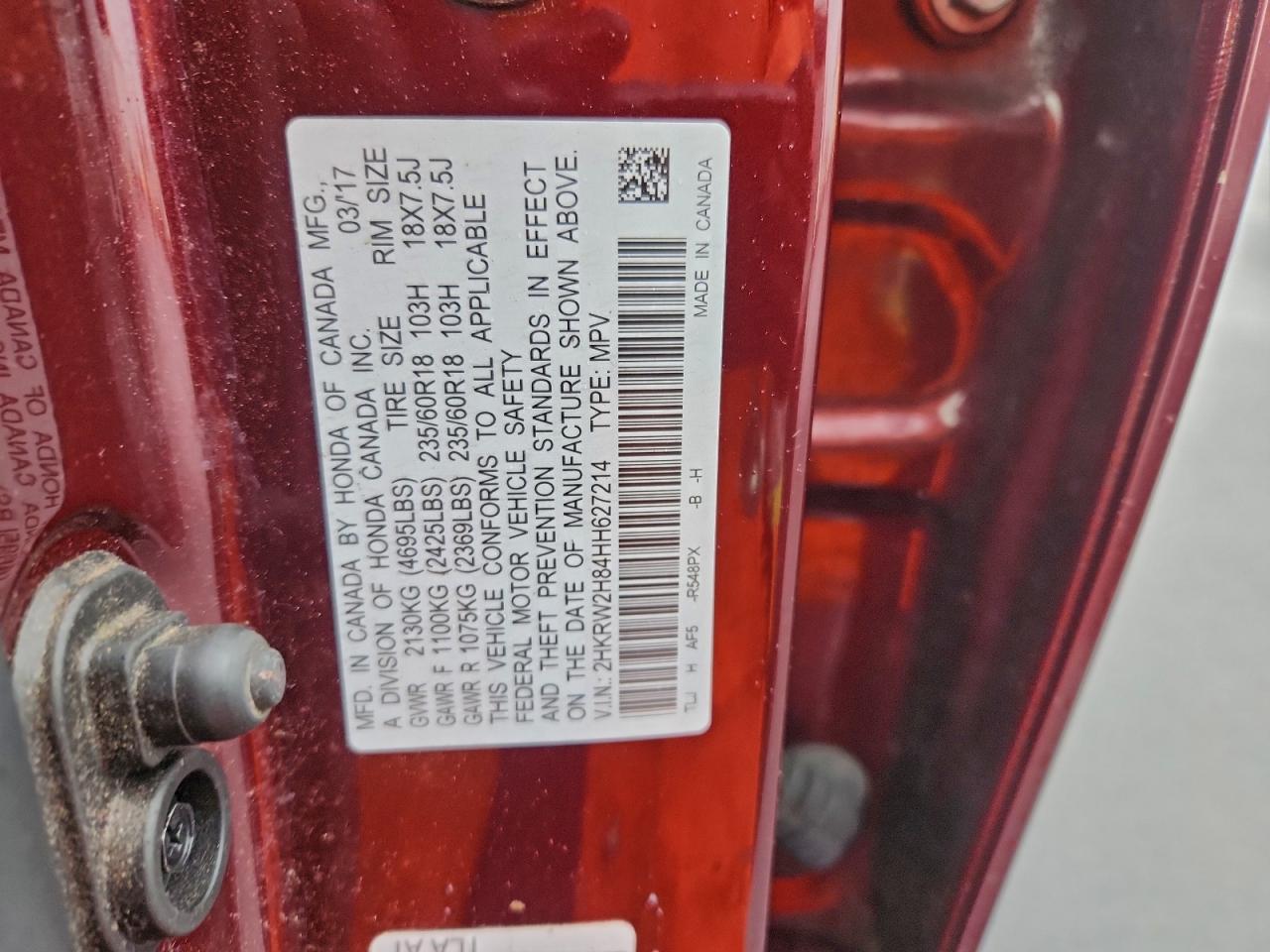 Honda Crv Exl Image 2