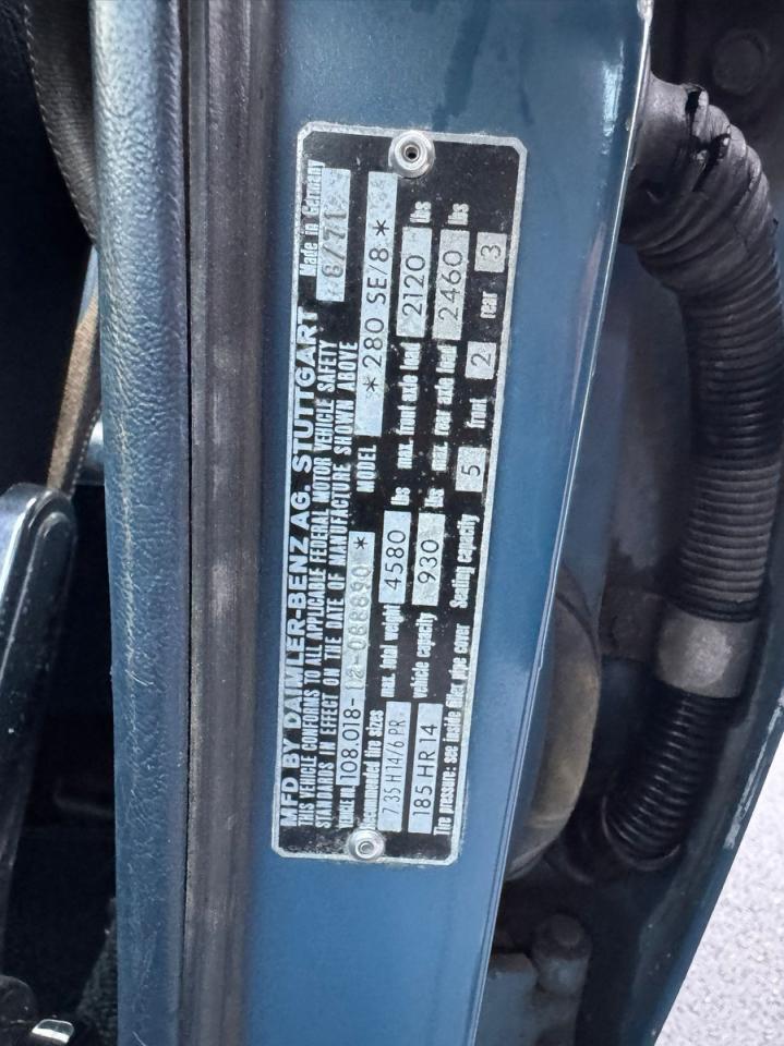 Mercedes-Benz 280-Class Image 4