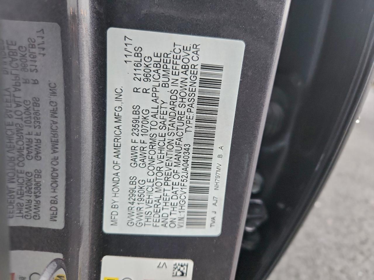 Honda Accord Exl Image 13