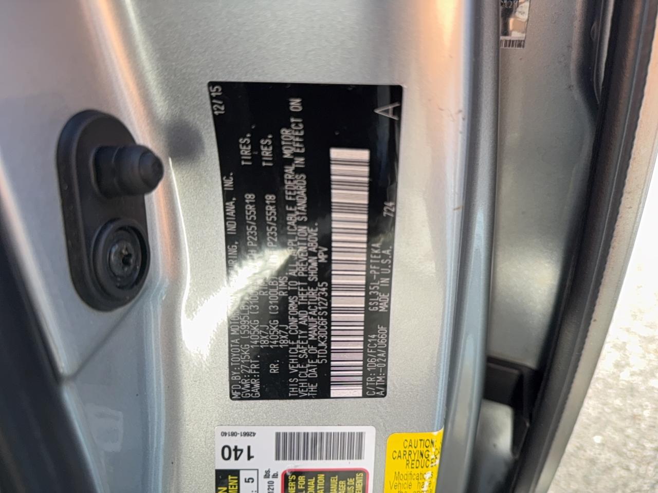 Toyota Sienna Le Image 4