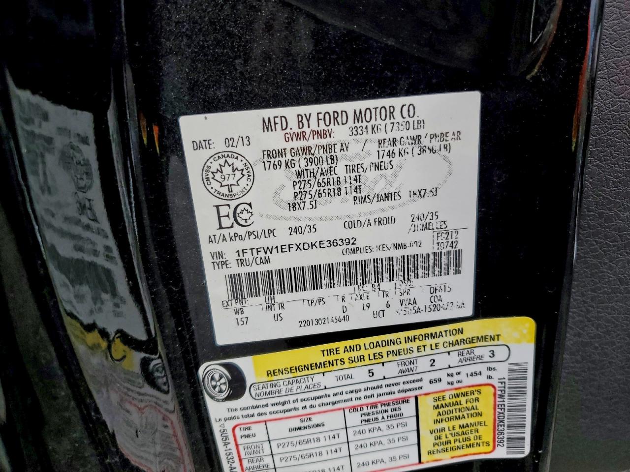 Ford F-150 Supercrew Image 9