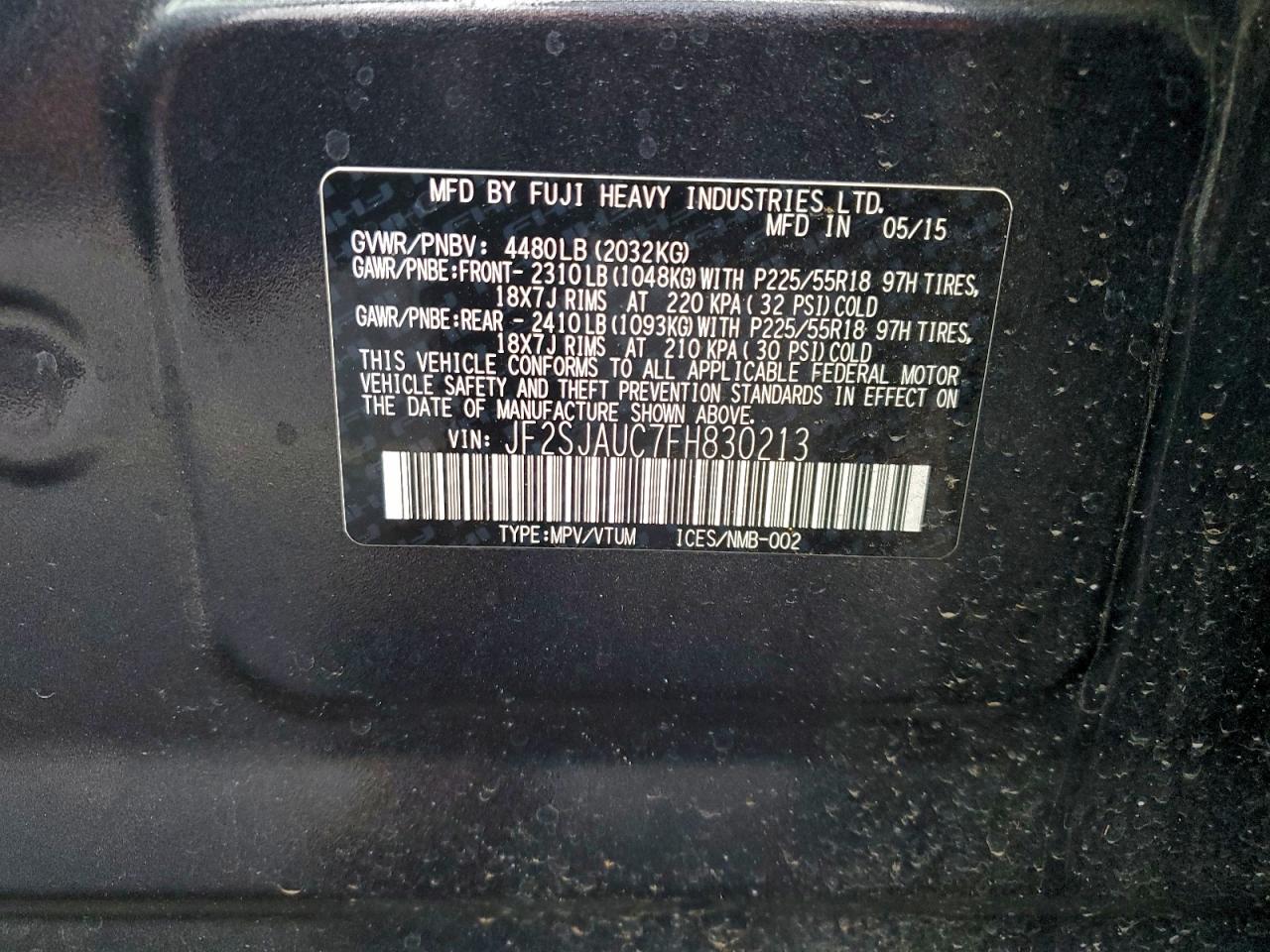 Subaru Forester 2.5i Touring Image 12