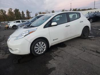  Salvage Nissan LEAF