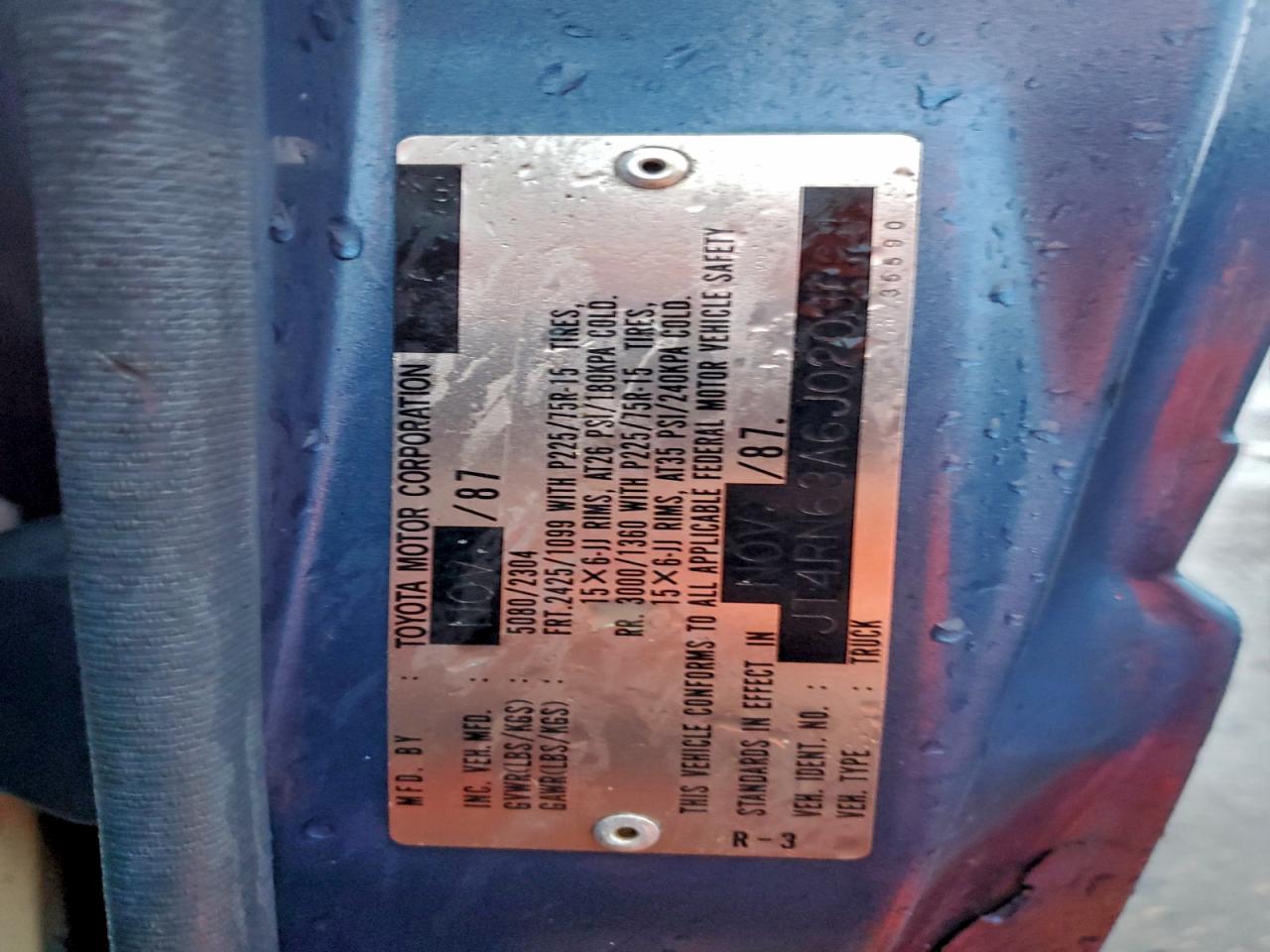 Toyota Pickup Rn63 Std Image 11