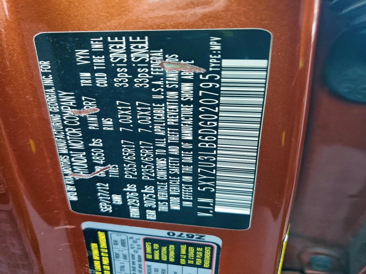 Hyundai SANTA FE Image 9