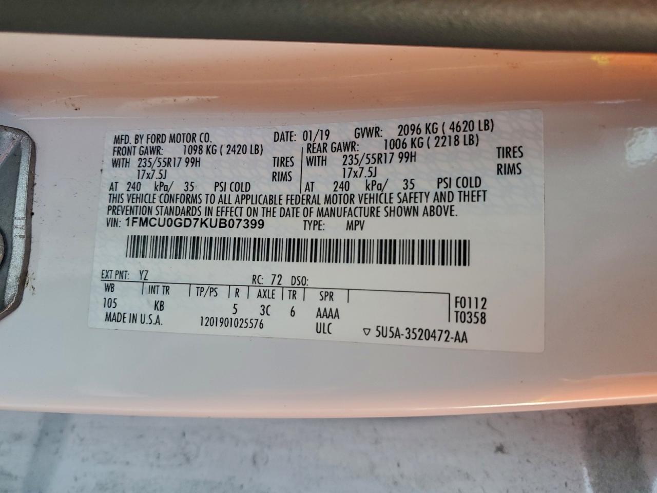 Ford Escape Se Image 9