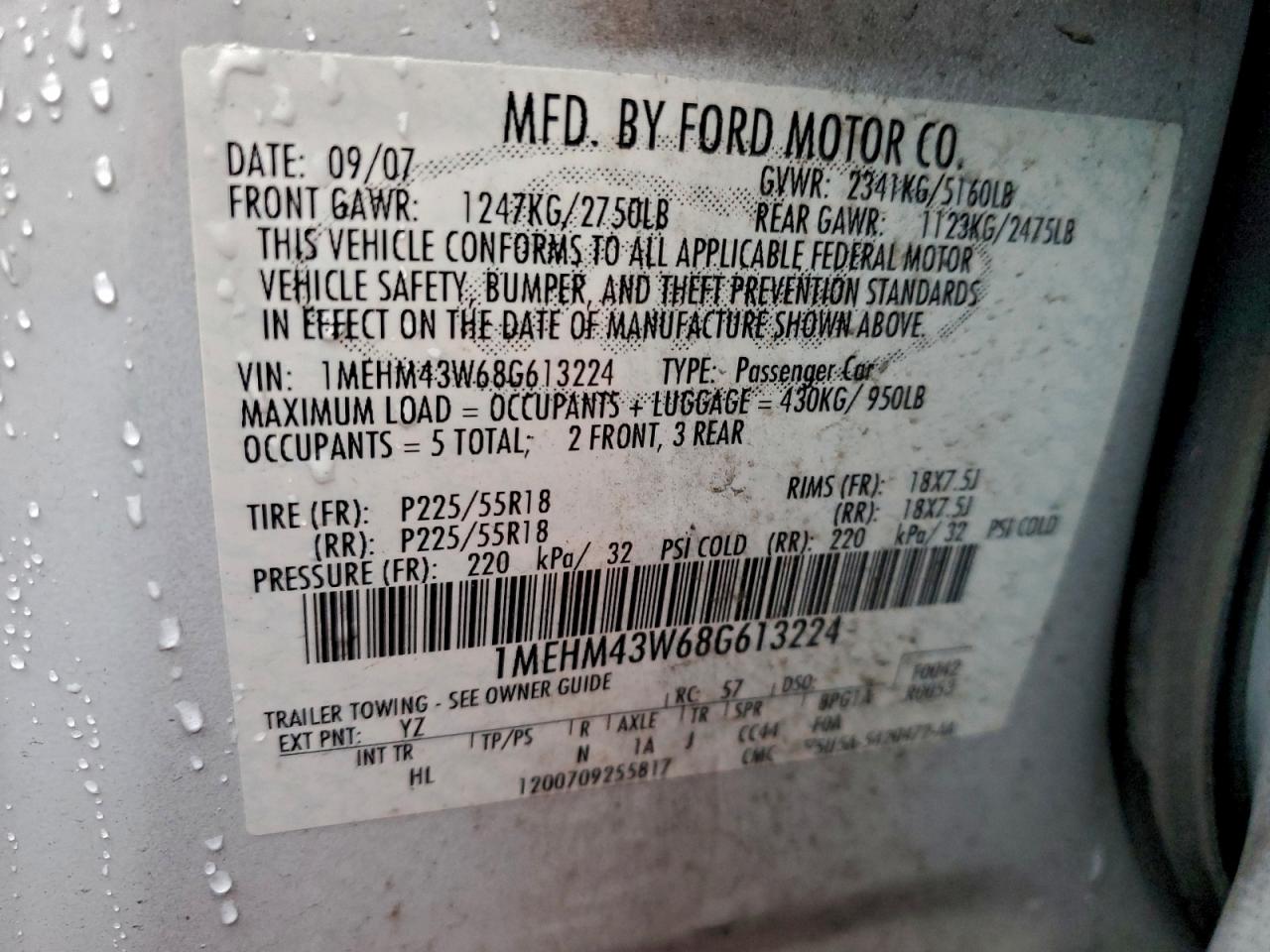 Mercury Sable Premier Image 8