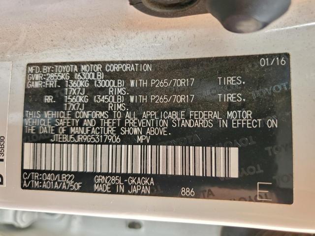 Toyota 4Runner Sr5/sr5 Premium Image 13